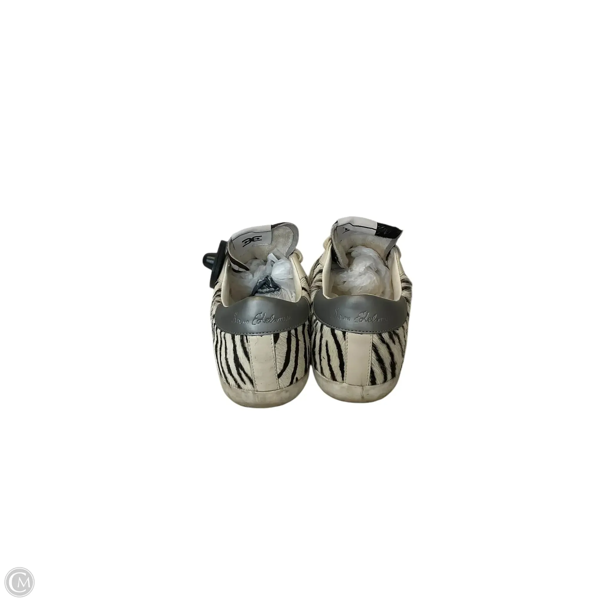 Shoes Sneakers By Sam Edelman In Zebra Print, Size: 9