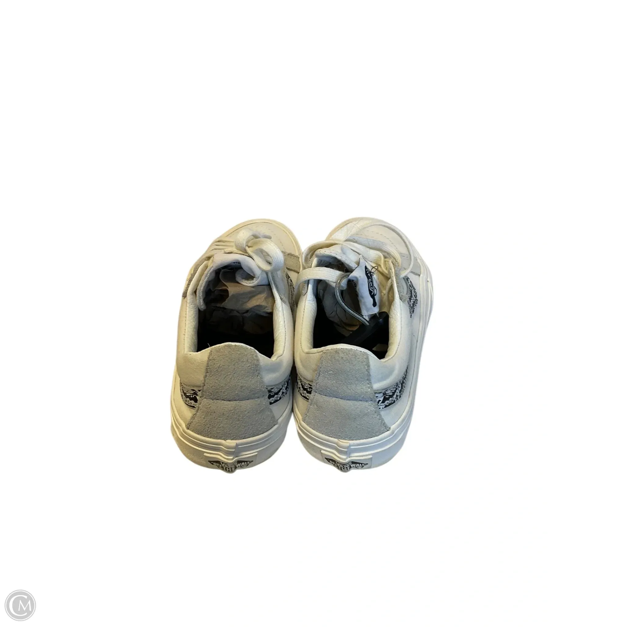 Shoes Sneakers By Vans In White, Size: 7