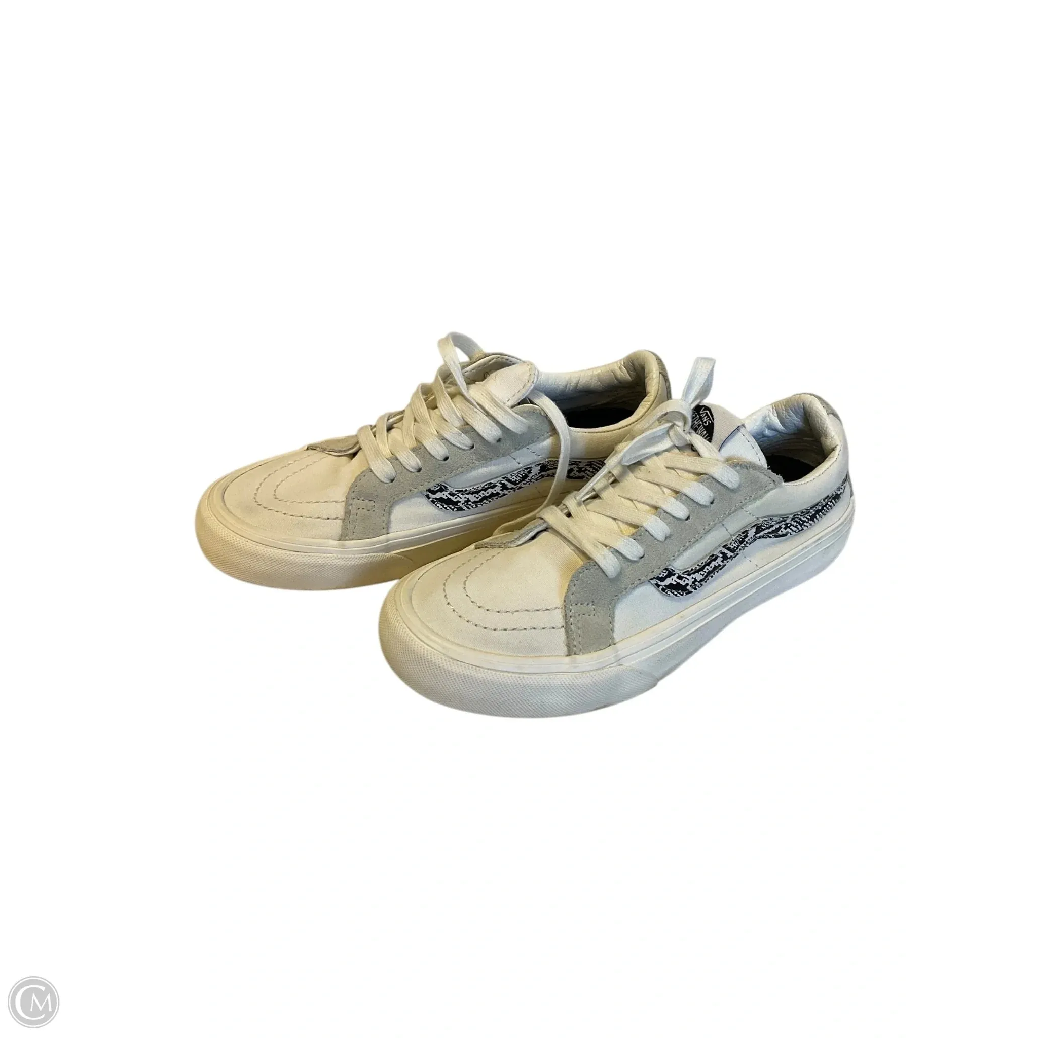 Shoes Sneakers By Vans In White, Size: 7