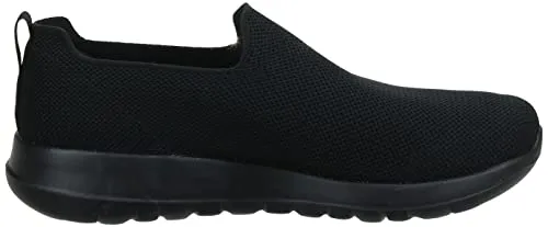 Skechers Men's Go Walk Max-Athletic Air Mesh Slip on Walkking Shoe Sneaker,Black/Black/Black,8.5 M US