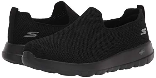 Skechers Men's Go Walk Max-Athletic Air Mesh Slip on Walkking Shoe Sneaker,Black/Black/Black,8.5 M US
