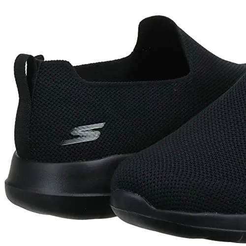 Skechers Men's Go Walk Max-Athletic Air Mesh Slip on Walkking Shoe Sneaker,Black/Black/Black,8.5 M US