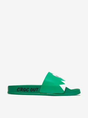 Stella McCartney Boys Crocodile Sliders