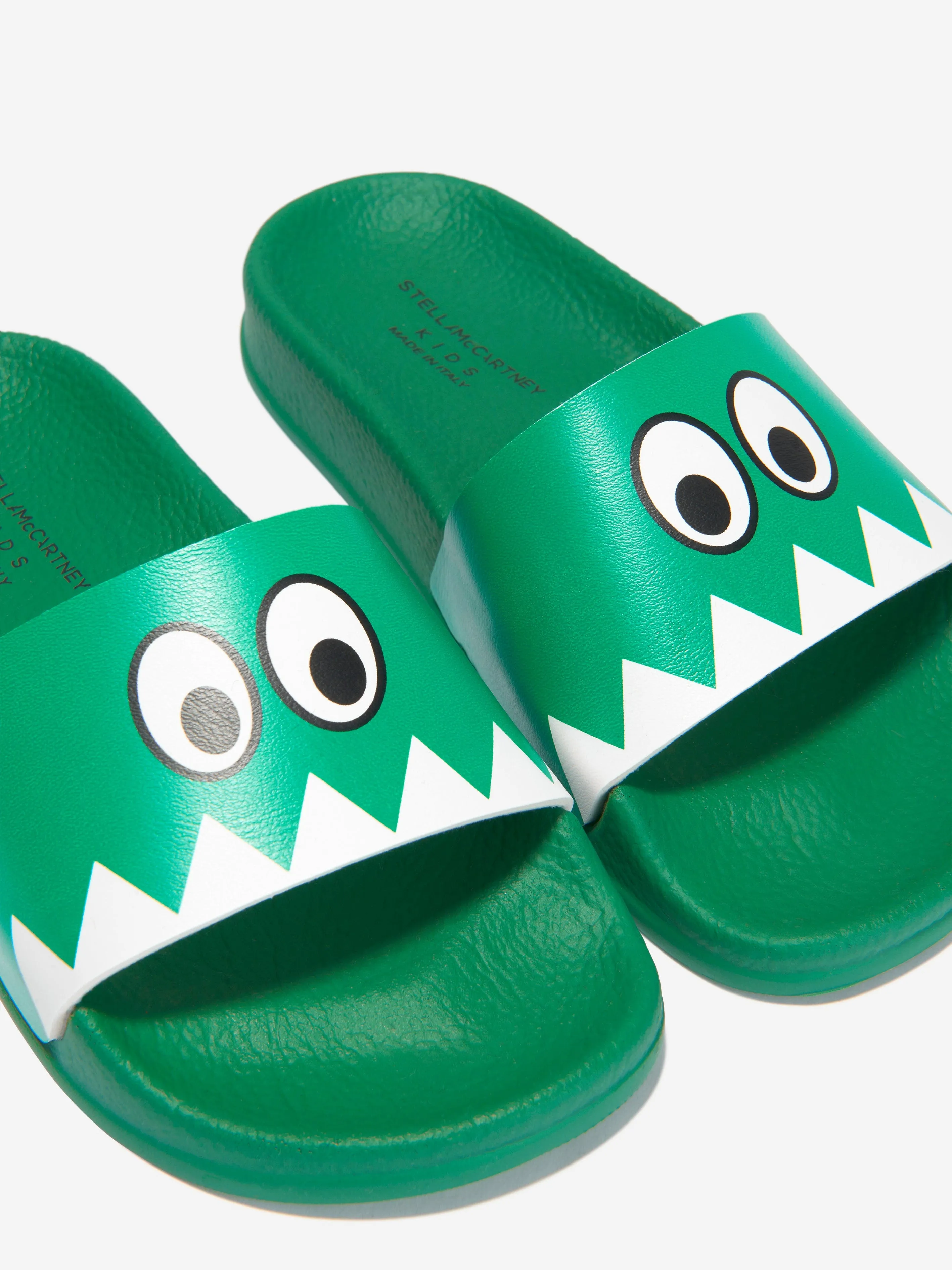Stella McCartney Boys Crocodile Sliders