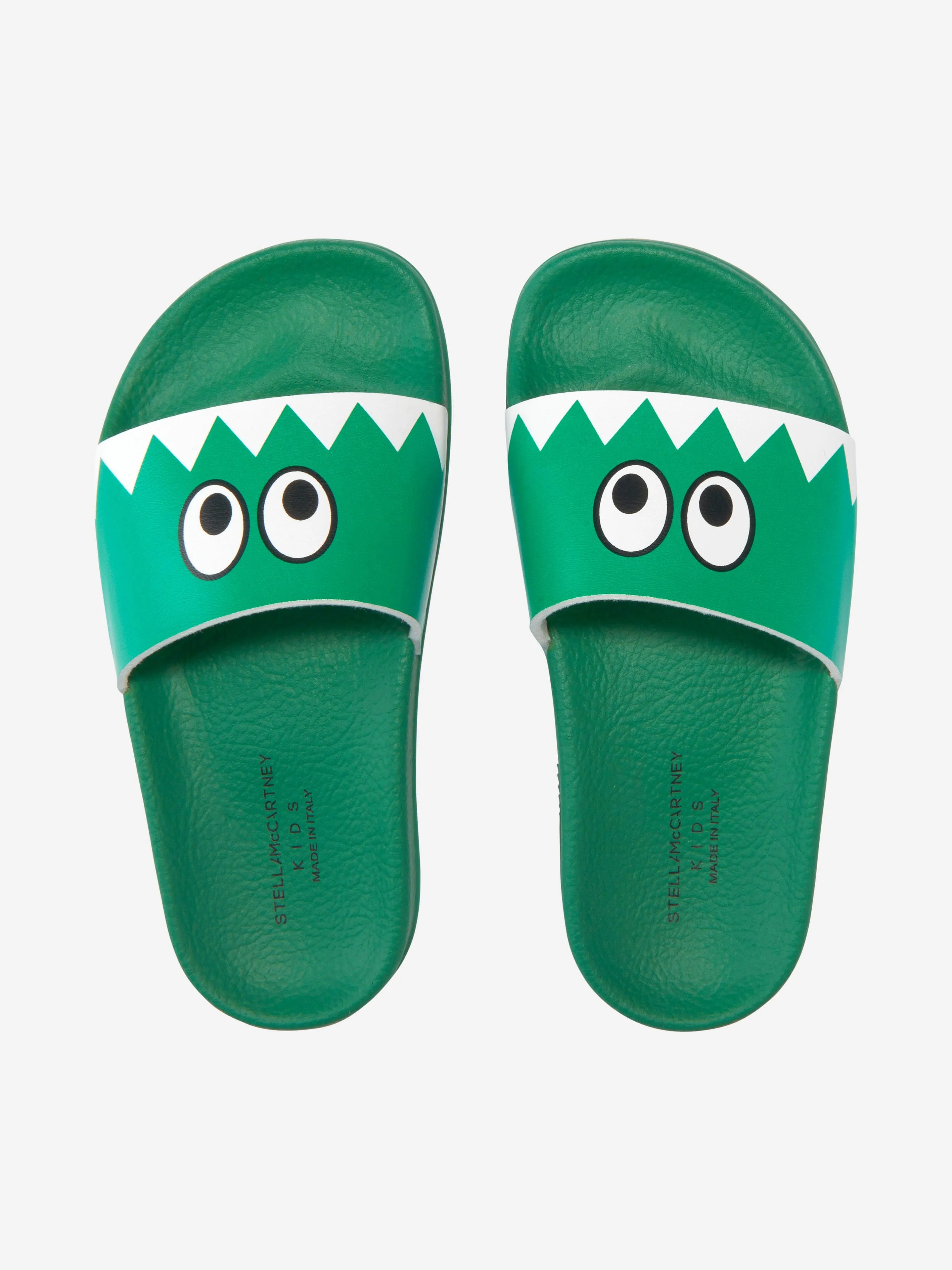 Stella McCartney Boys Crocodile Sliders