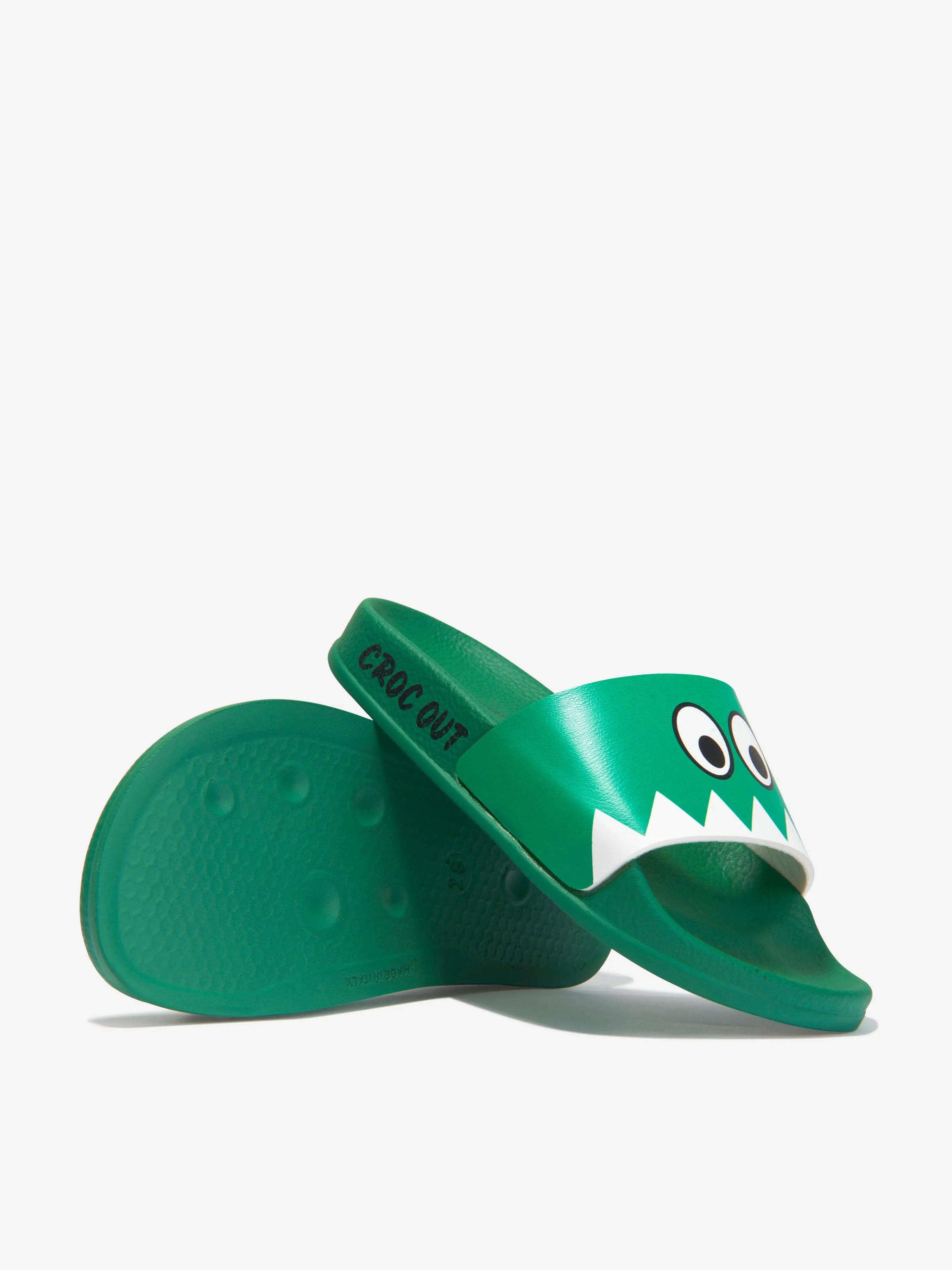 Stella McCartney Boys Crocodile Sliders