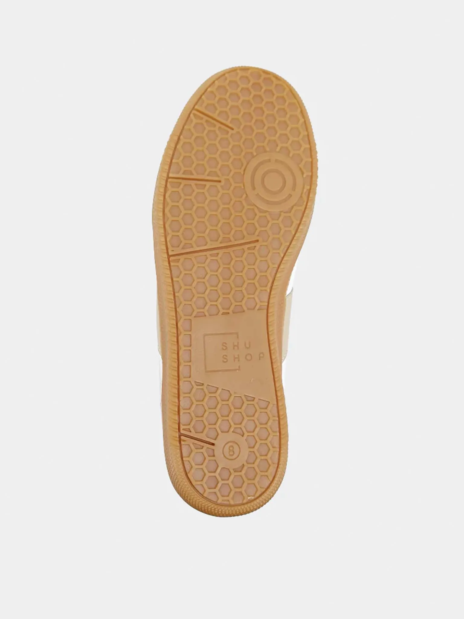 Sydney 80s Style Sneakers in Gold
