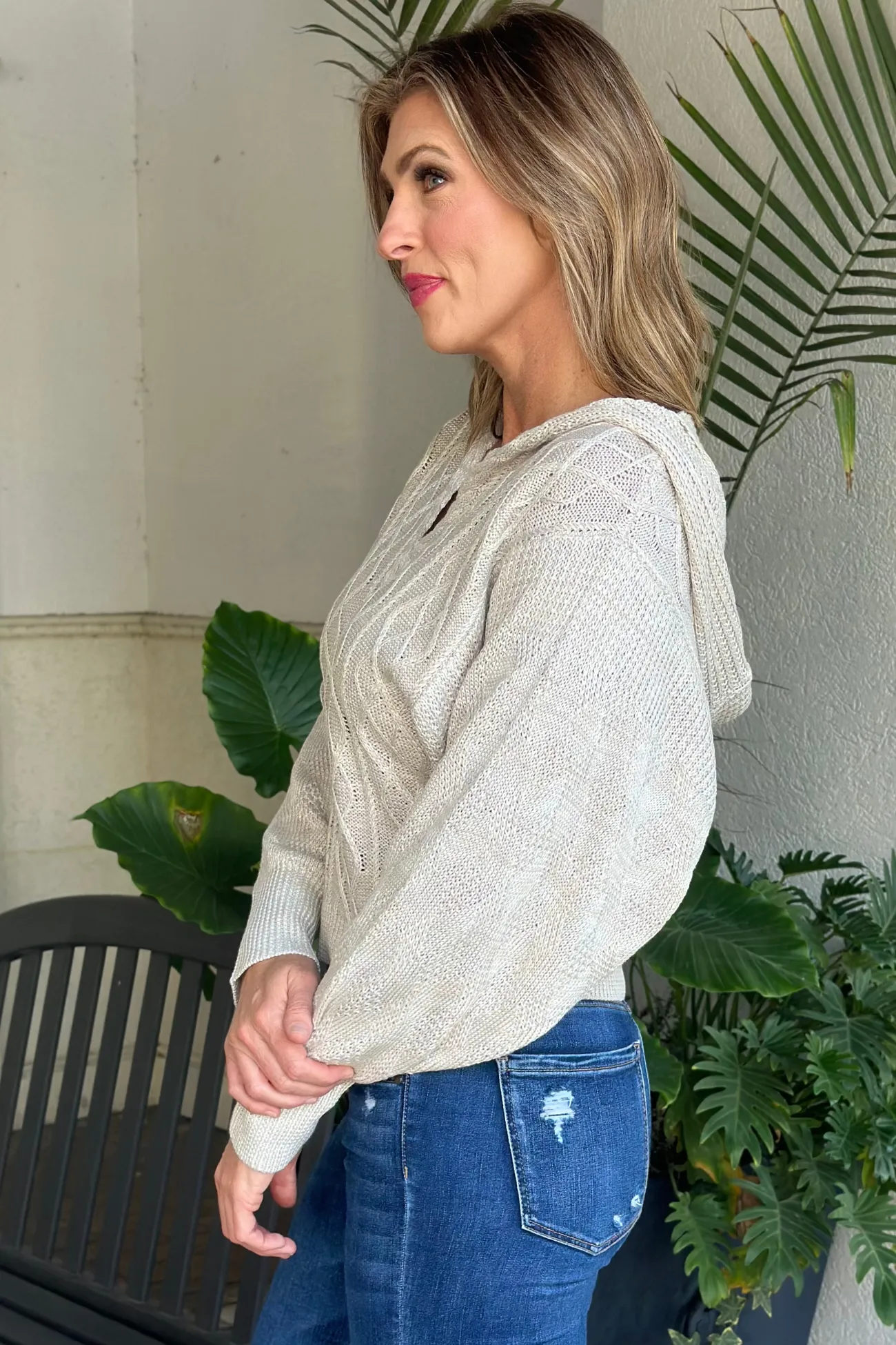 Timeless Style Dolman Sleeve Hoodie