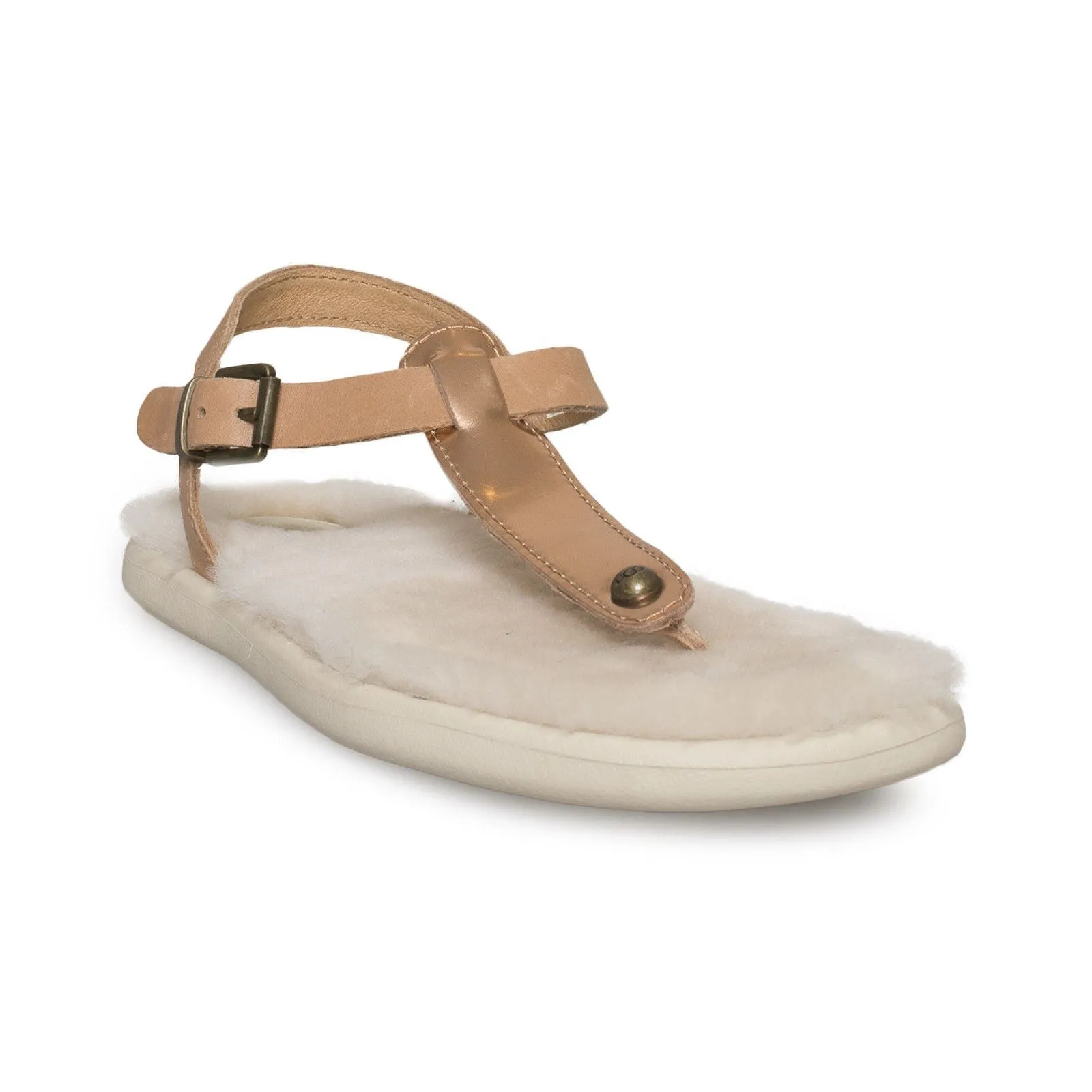 UGG Lou Lou Rose Gold Sandals
