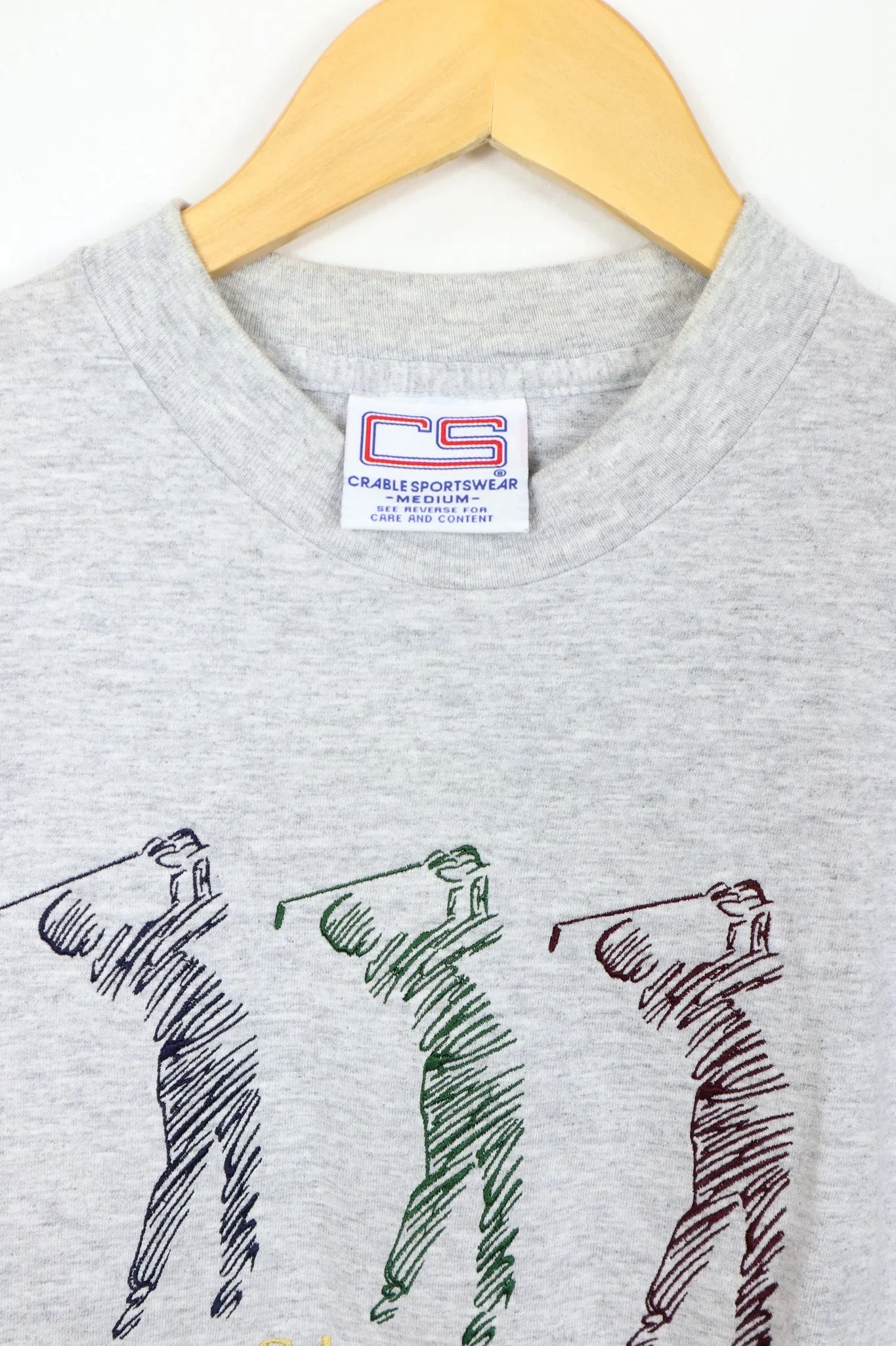 Vintage Embroidered Golf Tee
