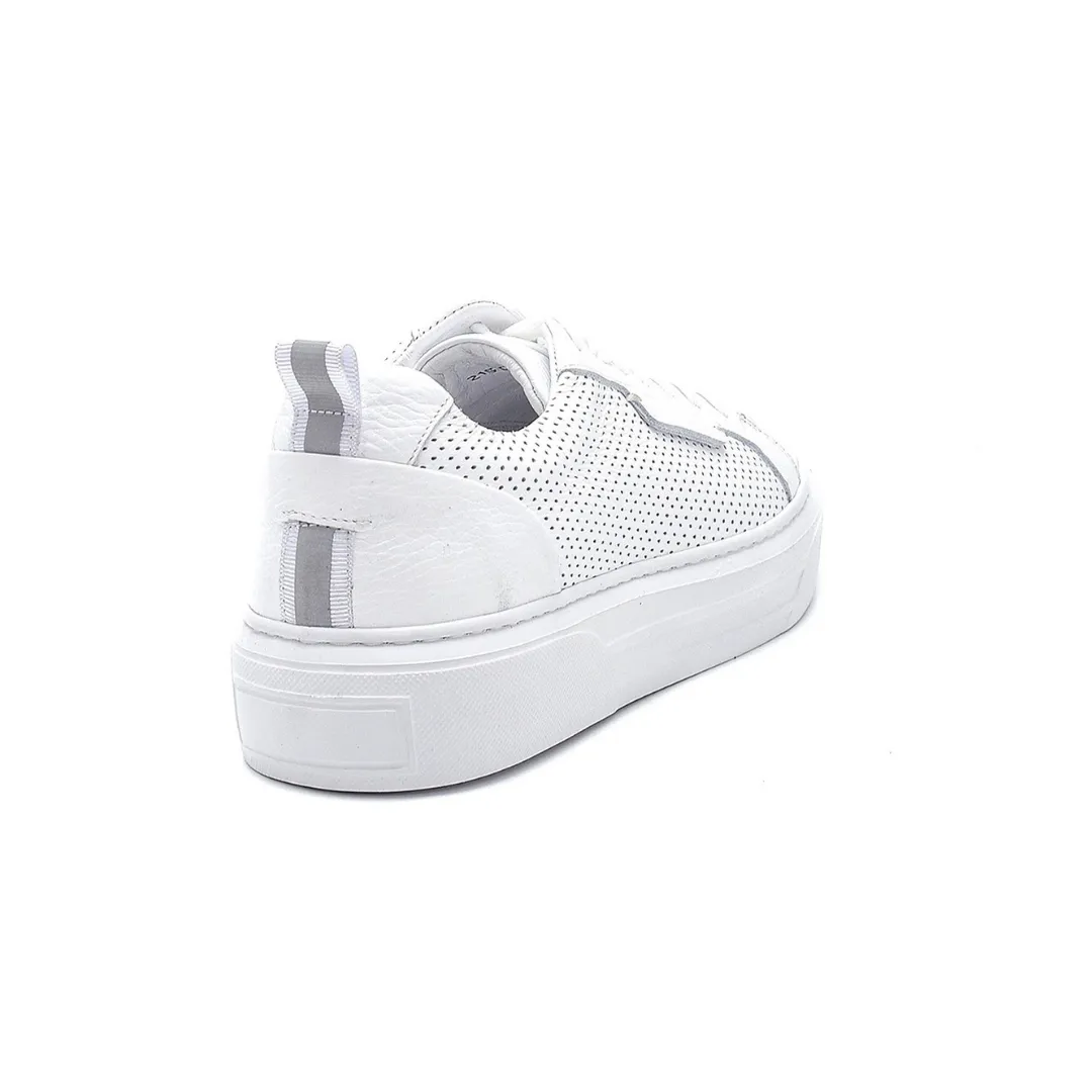 White Men Leather Sneaker