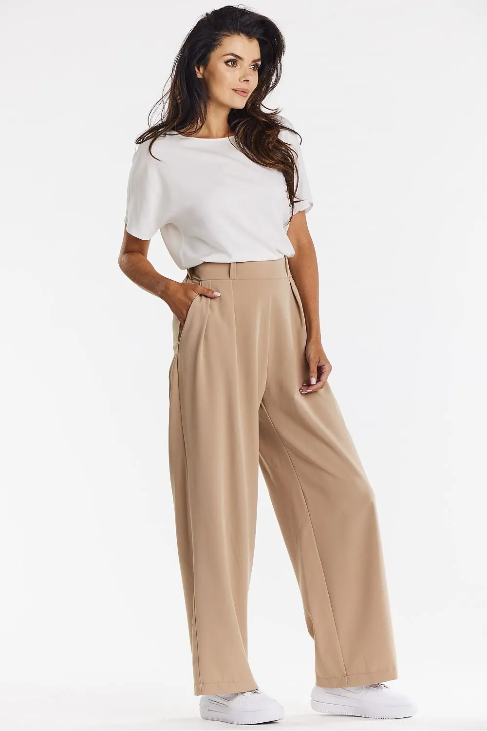 Wide Leg Women's Trousers