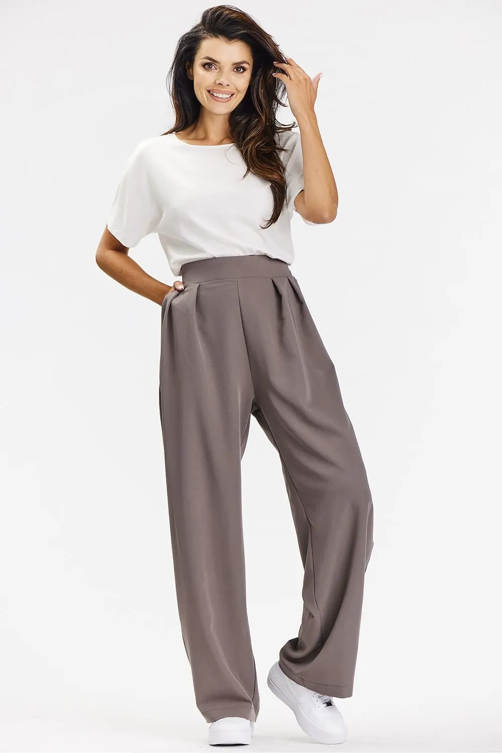 Wide Leg Women's Trousers