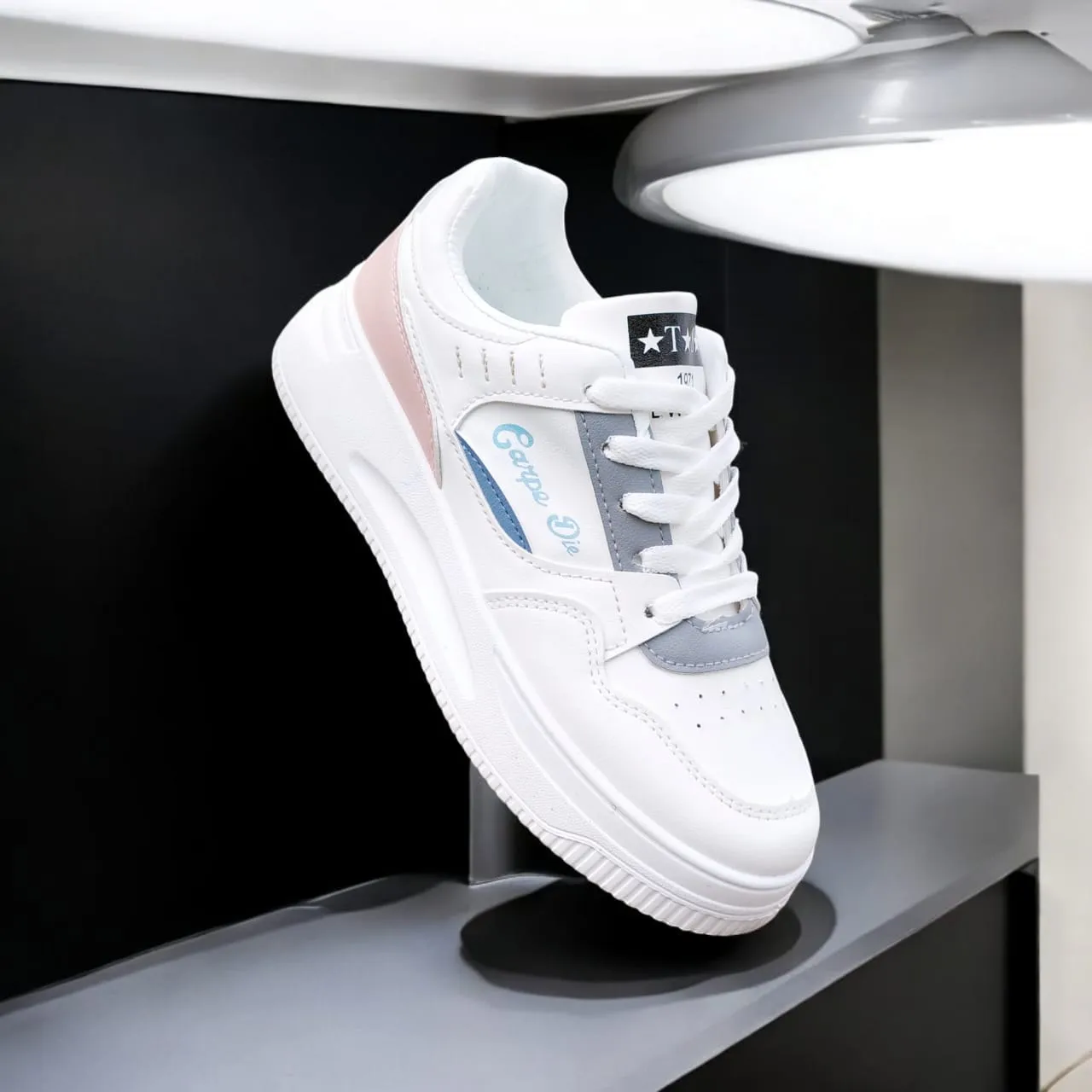 WOMAN'S SHOES WHITE CHUNK GS.78