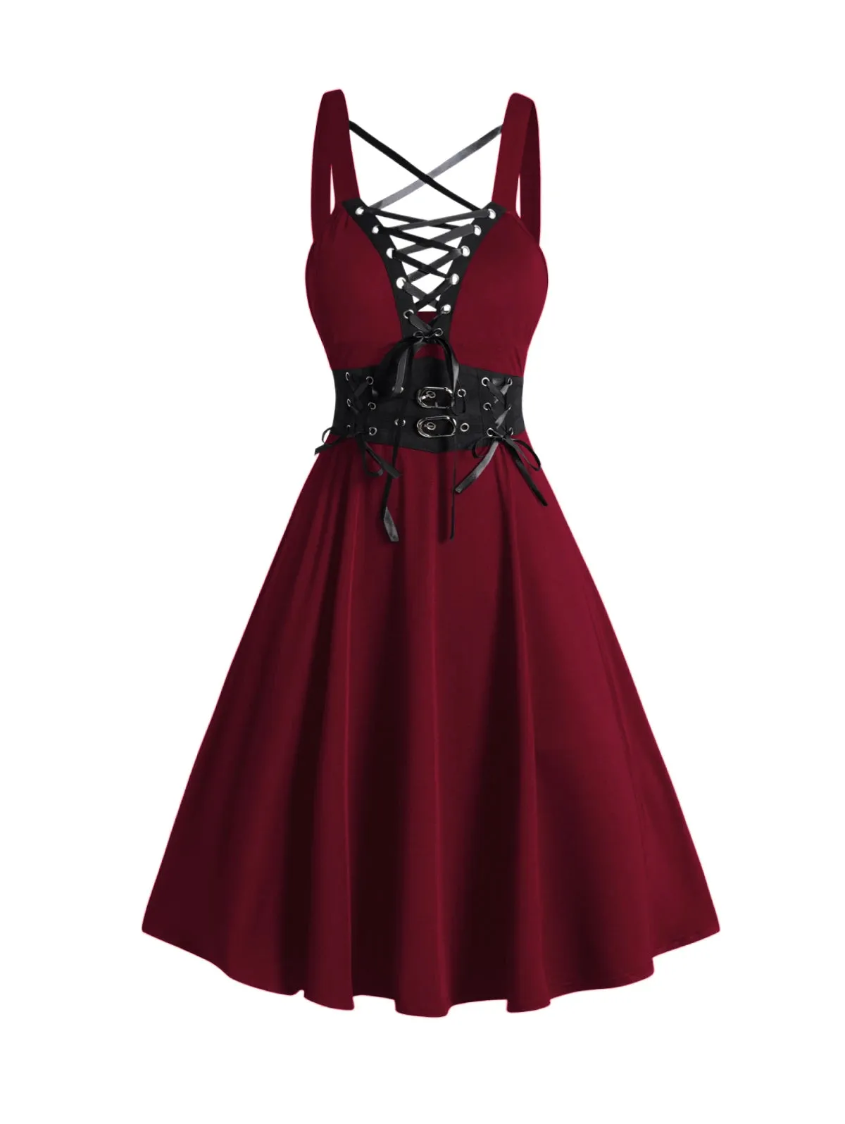 Womens Gothic Dress Lace