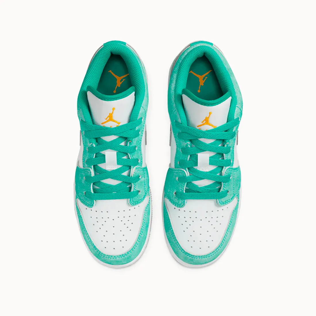 Women's / GS Air Jordan 1 Low "New Emerald" (DO8244-301)