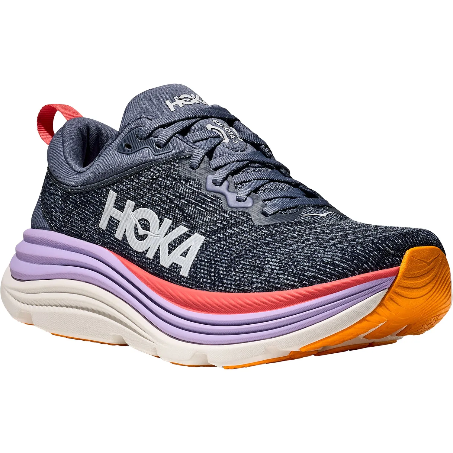 Women's HOKA Gaviota 5 Anchor/Grapefruit