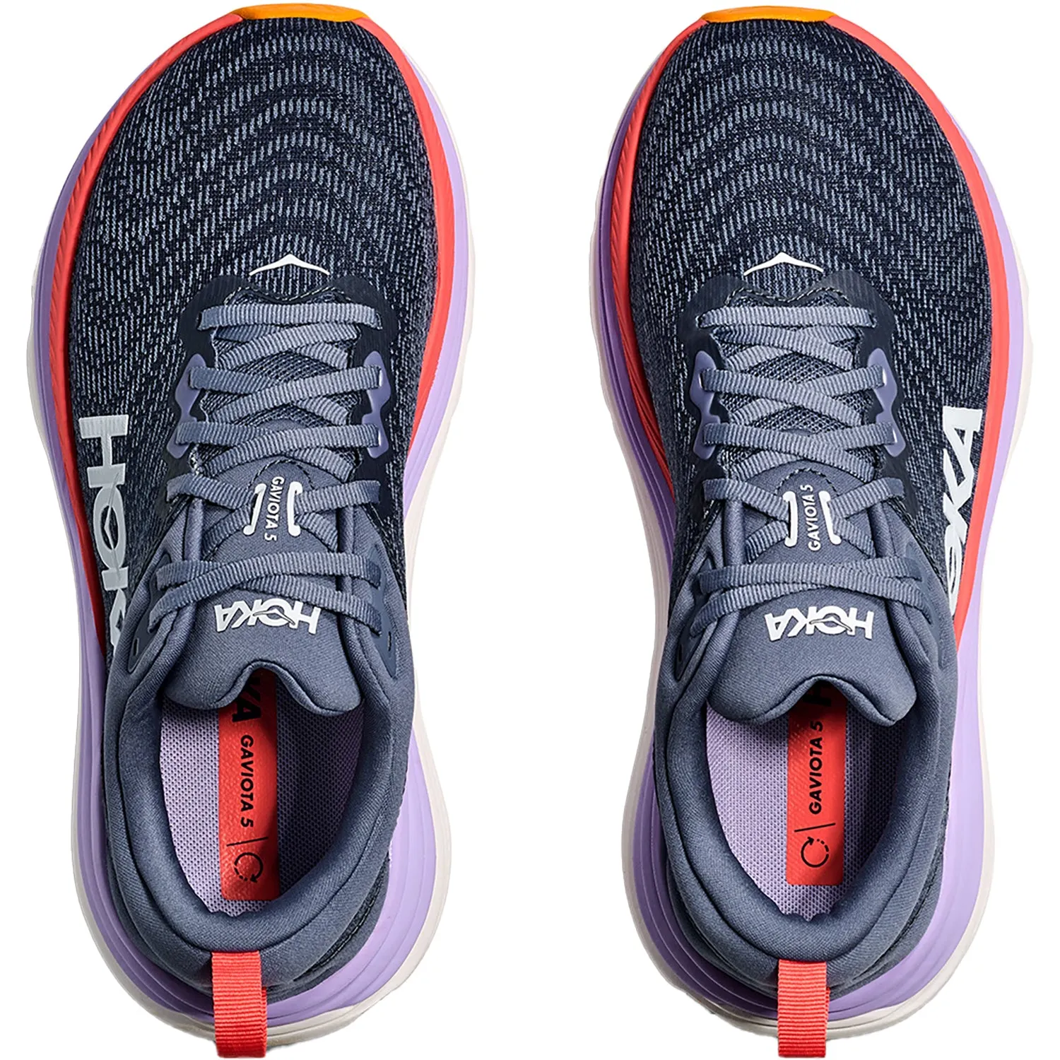 Women's HOKA Gaviota 5 Anchor/Grapefruit