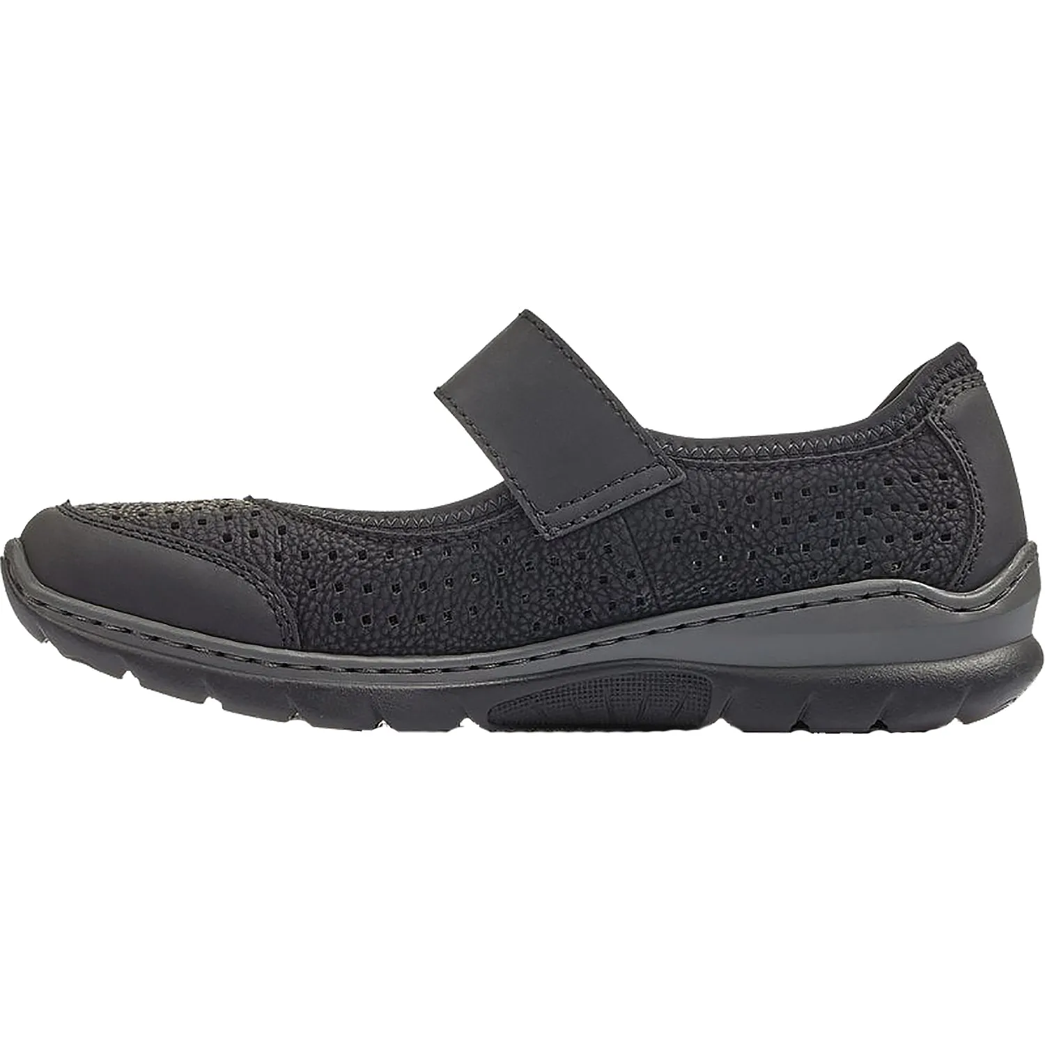 Women's Rieker L32B5-00 Nikita Black Synthetic