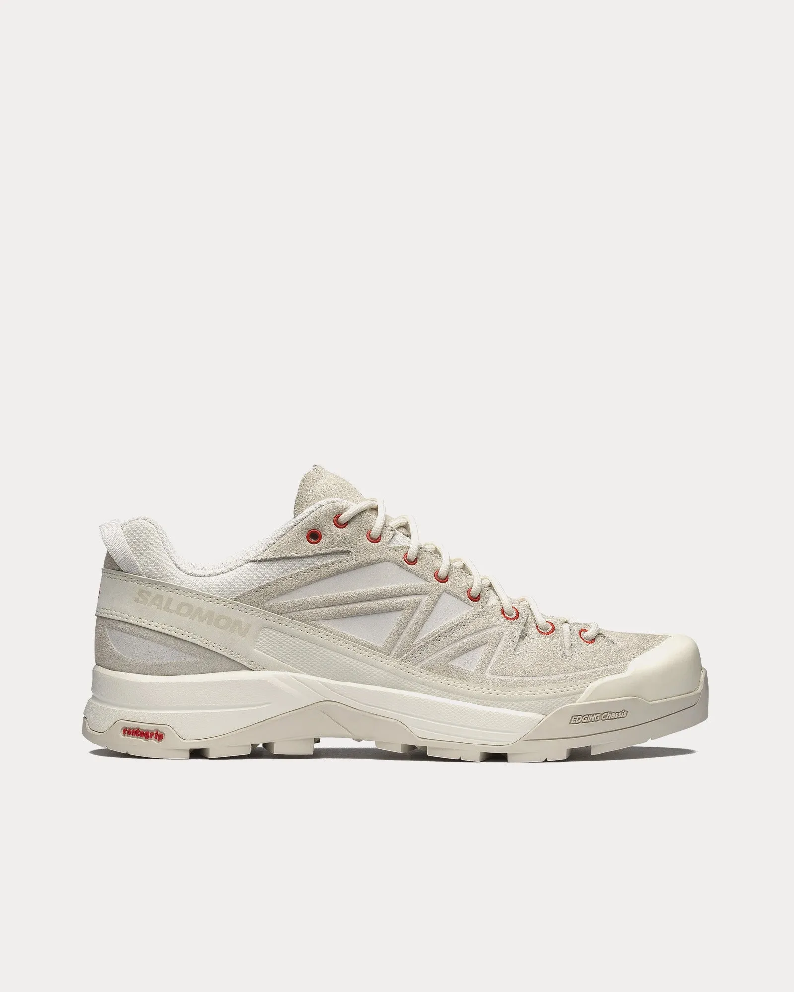 X-Alp Panhui Vanilla Ice / Rainy Day / Fiery Red Low Top Sneakers