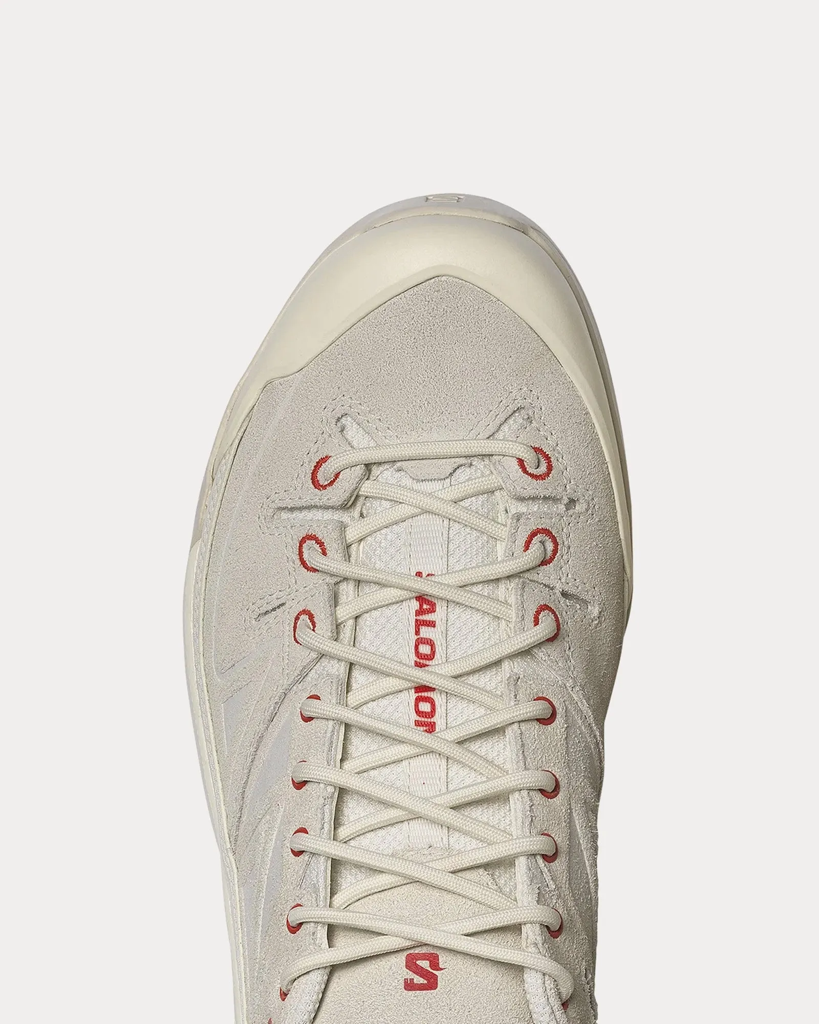 X-Alp Panhui Vanilla Ice / Rainy Day / Fiery Red Low Top Sneakers